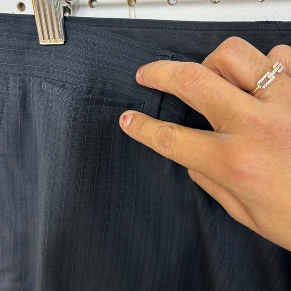 Burberry Wool Stripe Pants - Picture 5 of 7